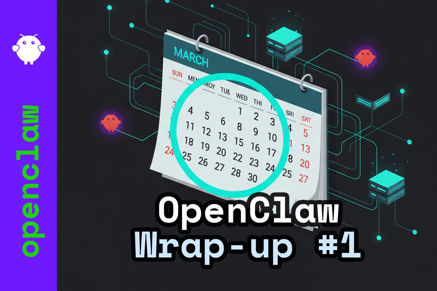 OpenClaw resumen de fin de semana #1: 1–13 de marzo de 2026