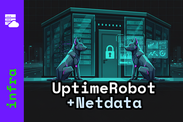 Two watchdogs, two jobs: external uptime and internal metrics